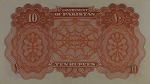 P6 Pakistan 10 rupee Ghulam Muhammad back
